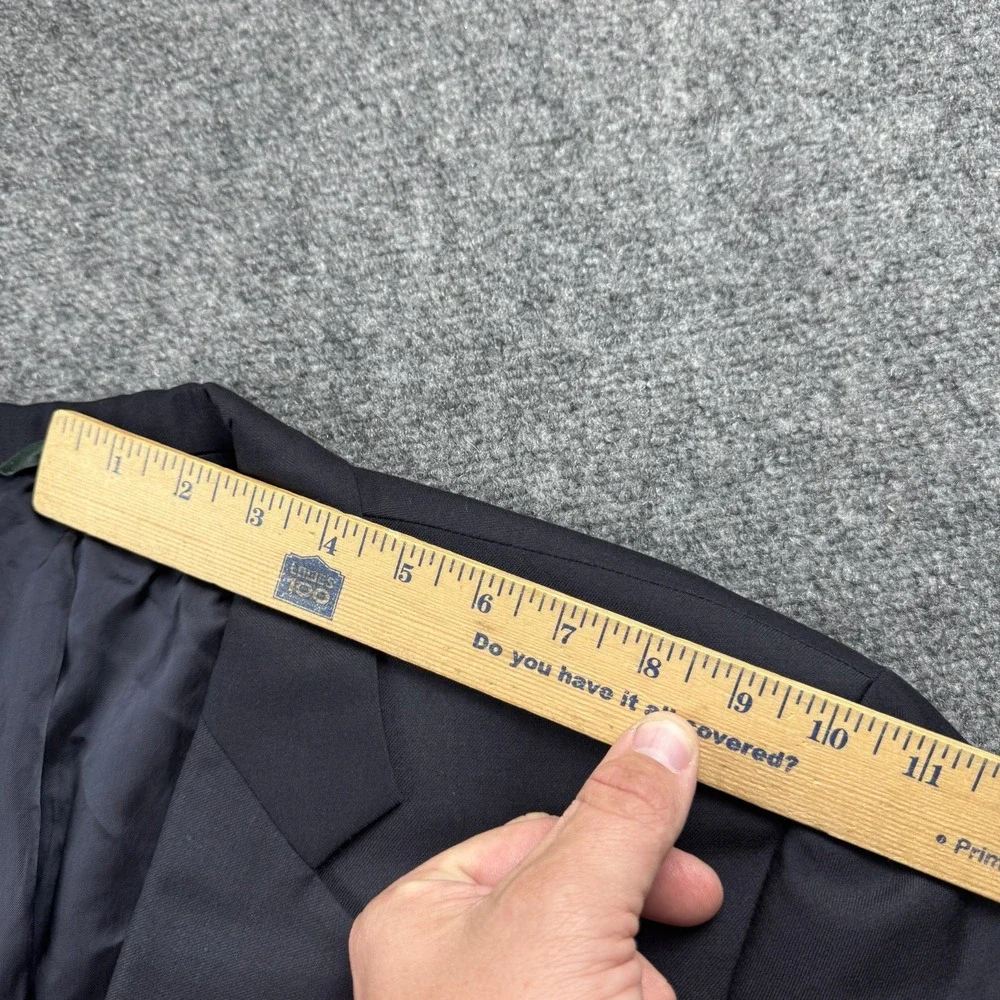 Brooks Brothers Blazer Mens 45L‎ Super 120s Loro Piana Wool USA Gold Buttons